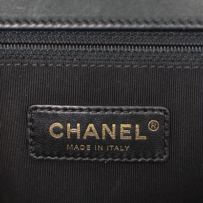 Chanel Lambskin Quilted New Medium Boy Flap Black 6 of 7