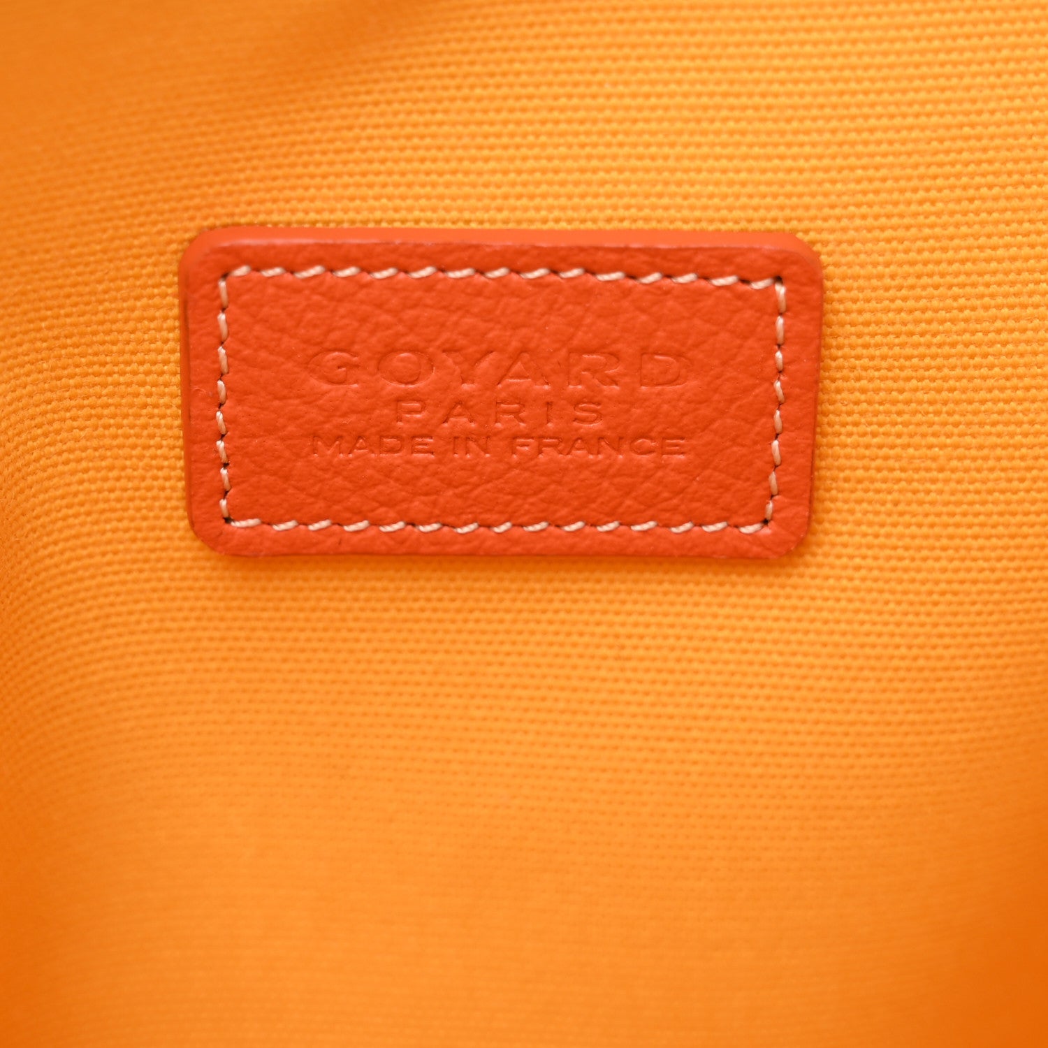 Goyard Goyardine Vendome Toiletry Pouch Orange 6 of 9