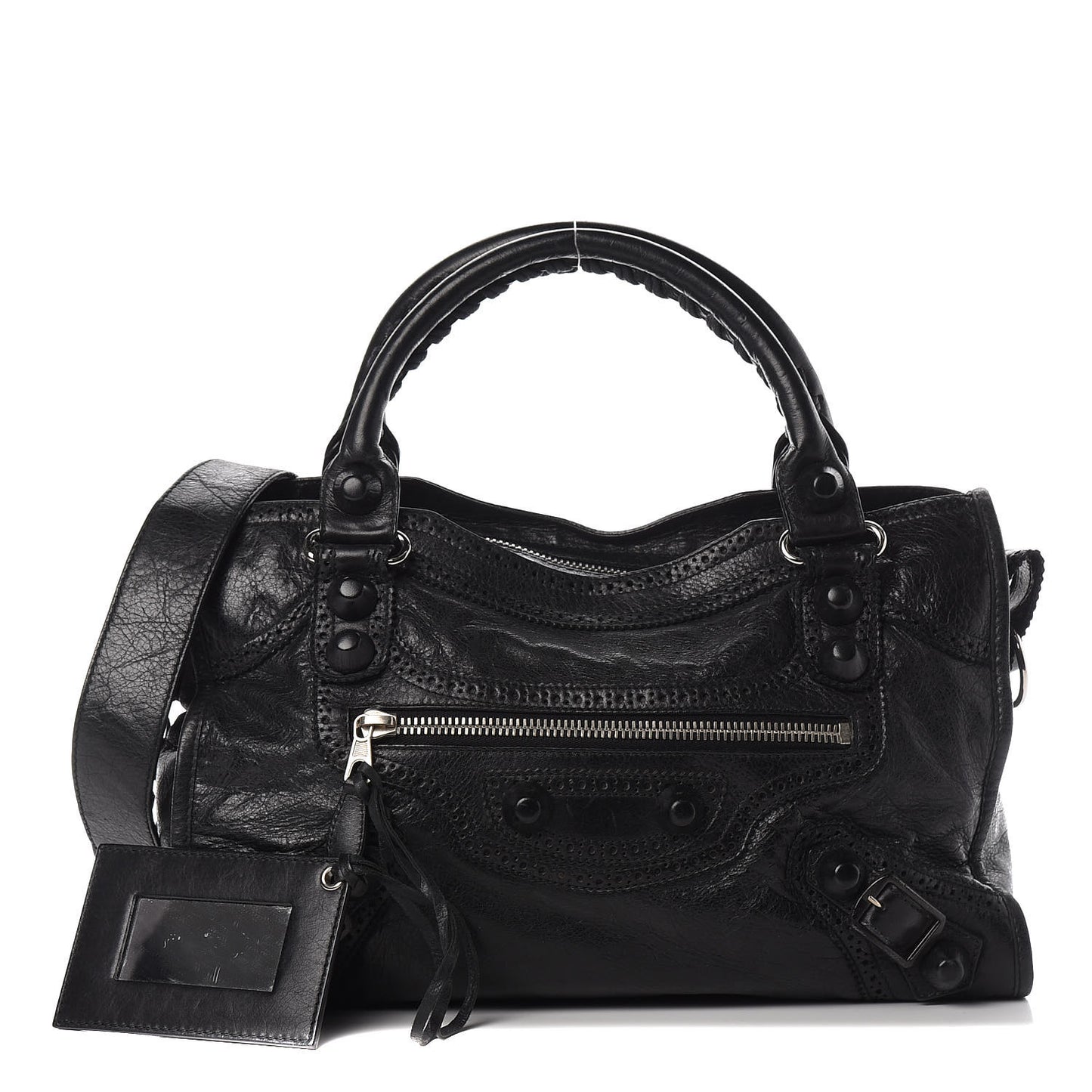 Agneau Giant Brogues Hardware City Black