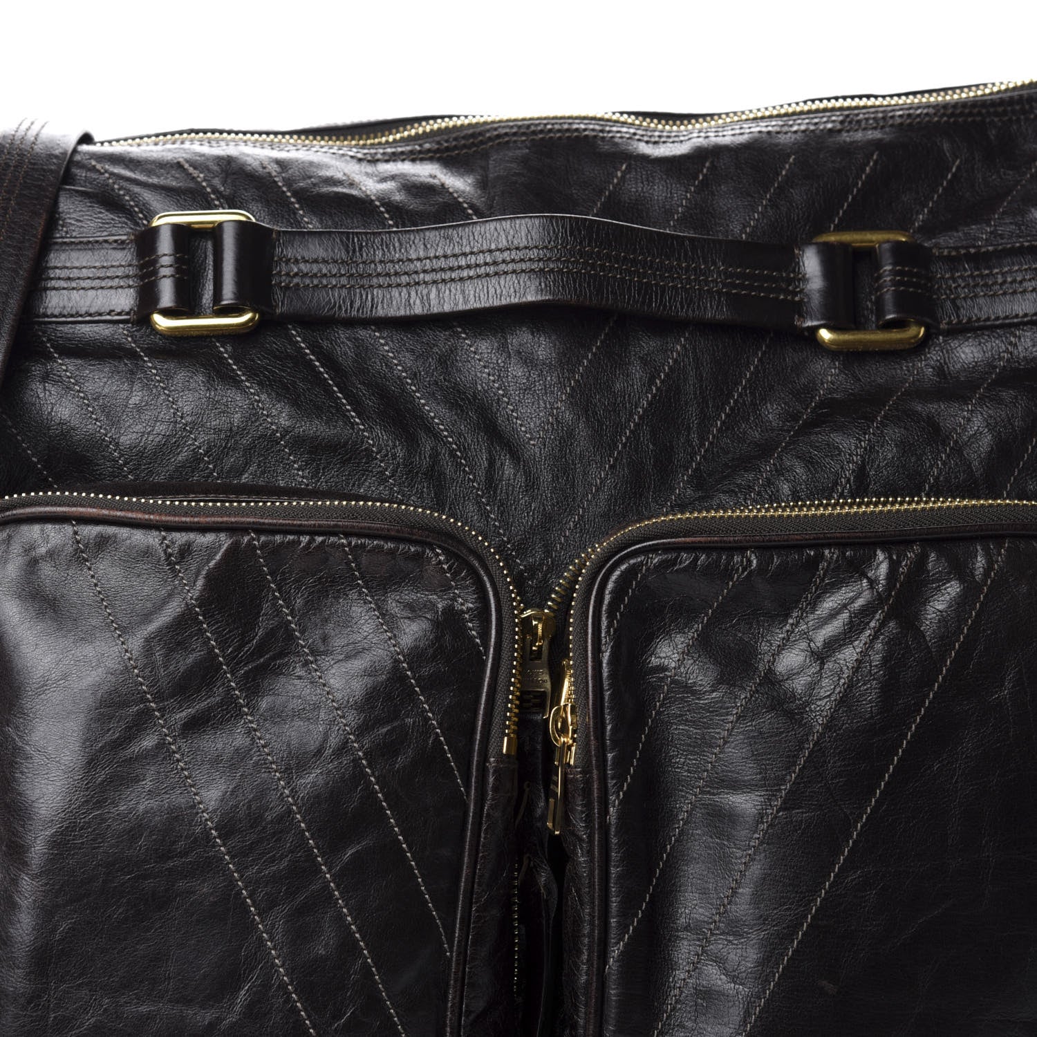 Louis Vuitton Kangaroo Soana Sacoche MM Marron 11 of 11