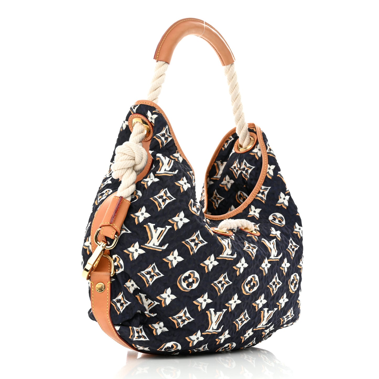 Nylon Monogram Cruise Bulles MM Navy