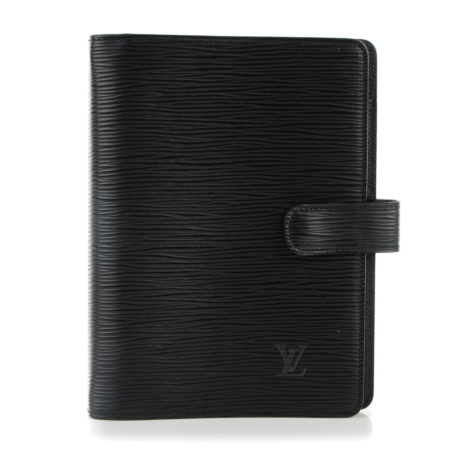 Louis Vuitton Epi Small Ring Agenda Cover Black 1 of 7
