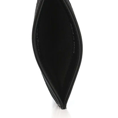 Chanel Lambskin Quilted Card Holder So Black 5 of 9