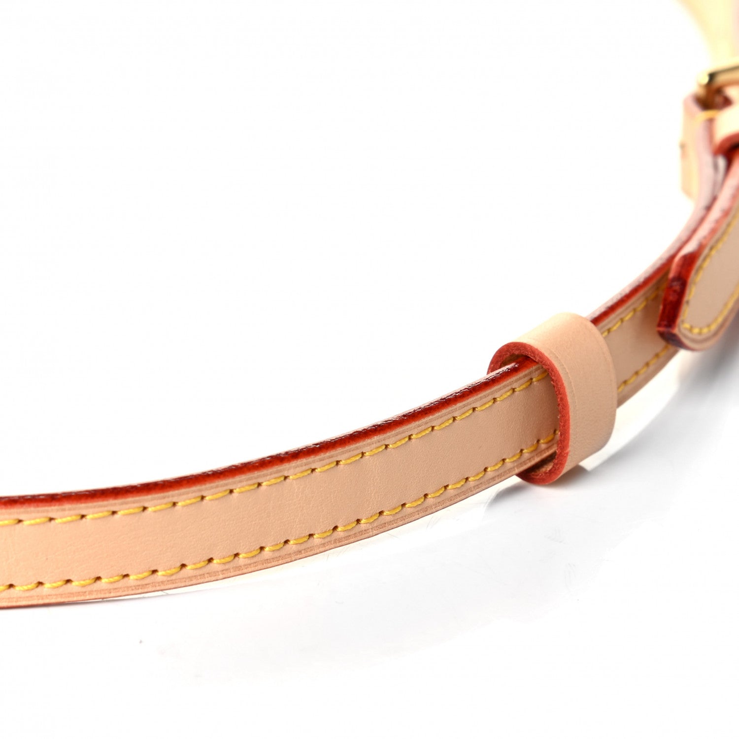 Louis Vuitton Vachetta 25mm Adjustable Shoulder Strap VVN 4 of 4