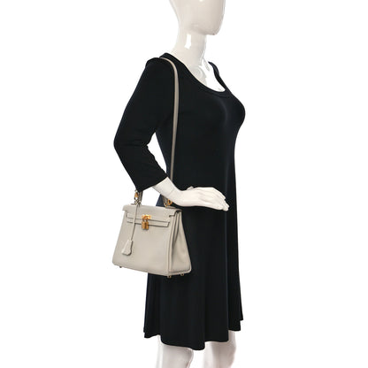 Hermes Swift Kelly Retourne 25 Gris Perle 2 of 9