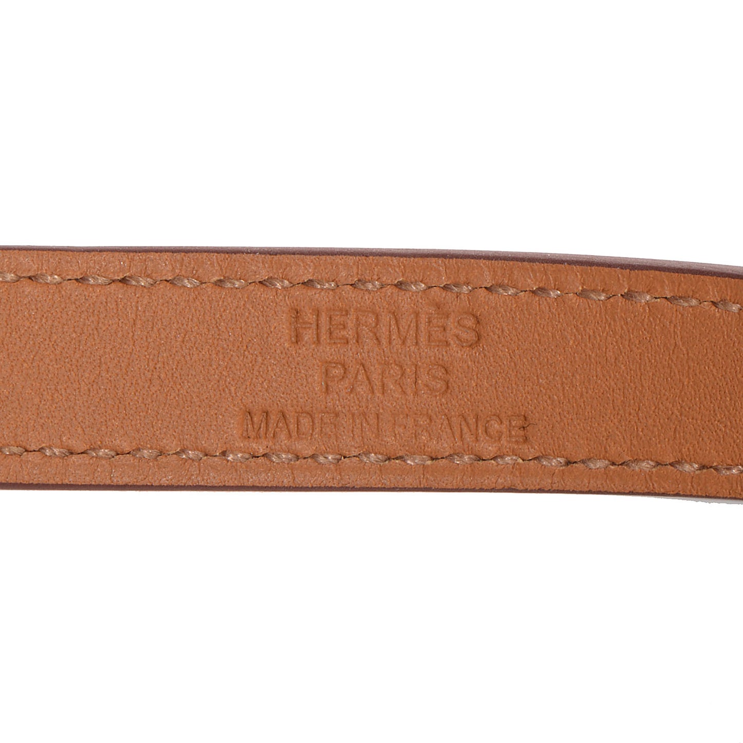 Epsom Kelly Double Tour Bracelet S Orange