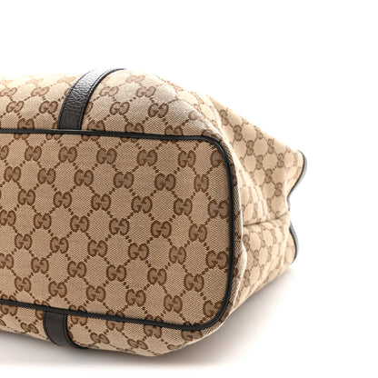 Gucci GG Monogram Large Joy Tote Bag Dark Brown 10 of 10
