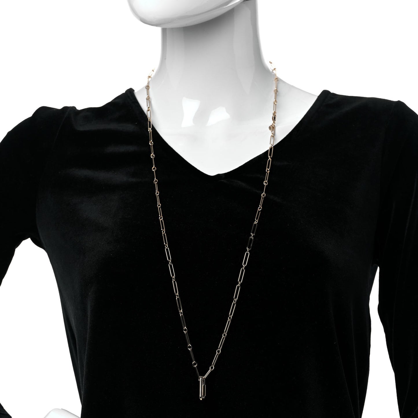 Permabrass Curiosite Long Necklace