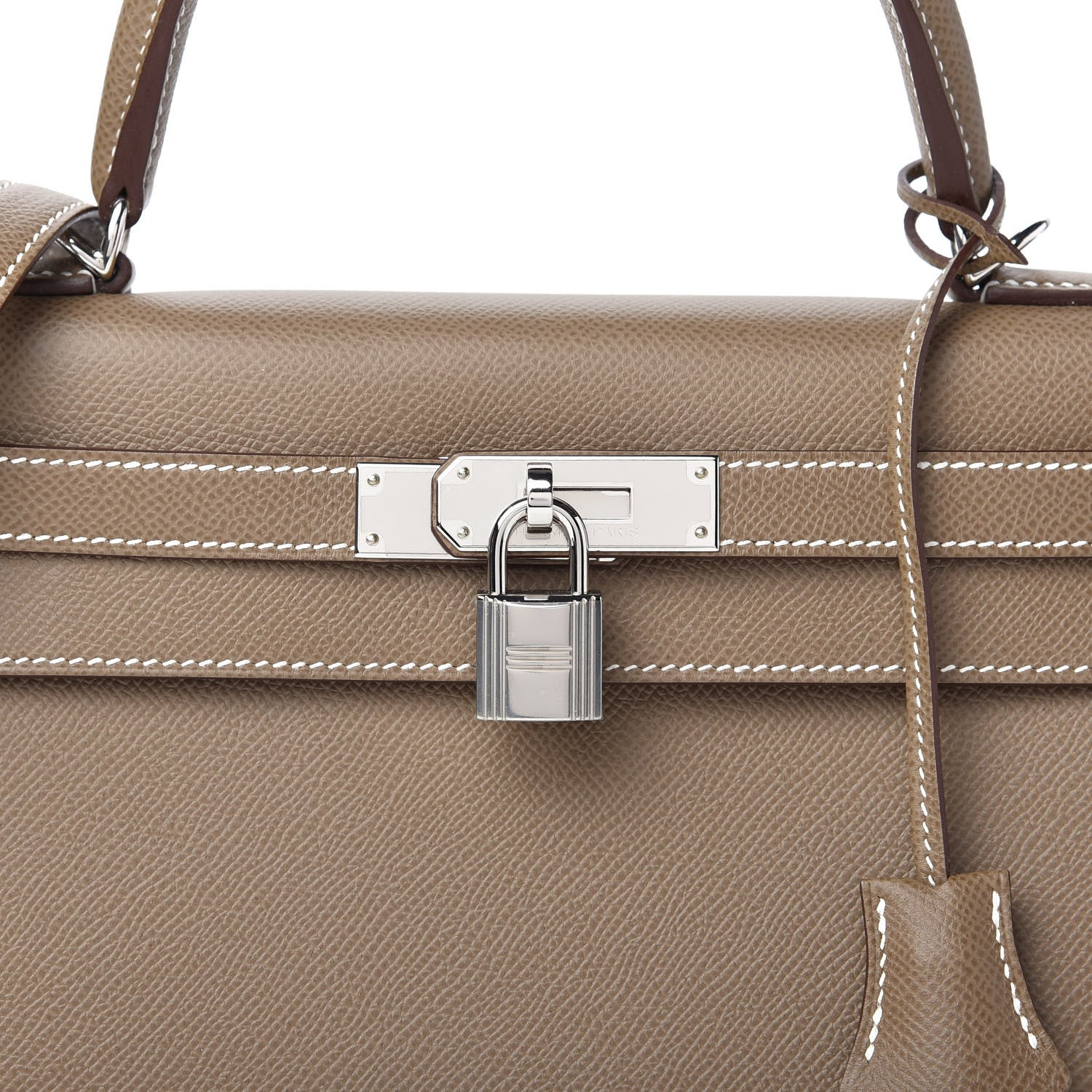Hermes Epsom Kelly Sellier 28 Etoupe 10 of 11