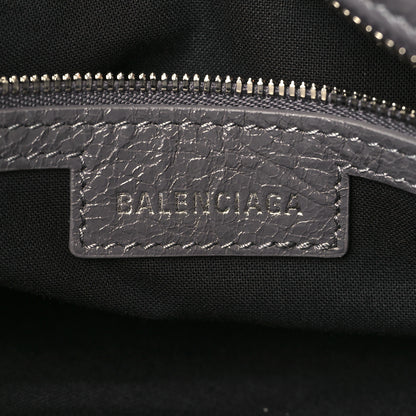 Balenciaga Agneau Arena Neo Cagole City Handbag Dark Grey 6 of 9
