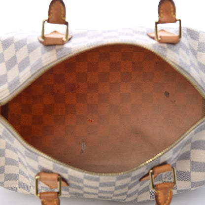 Louis Vuitton Damier Azur Speedy 30 6 of 16