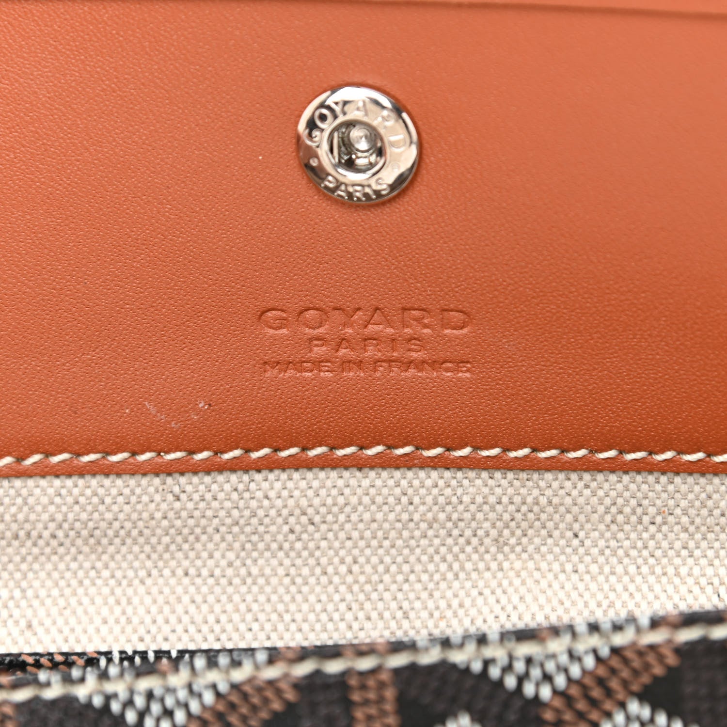 Goyard Goyardine Saint Louis GM Black Gold 8 of 10