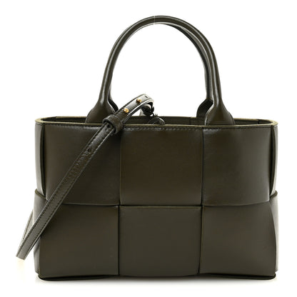 Bottega Veneta Nappa Maxi Intrecciato Mini Arco Tote Mud 1 of 10