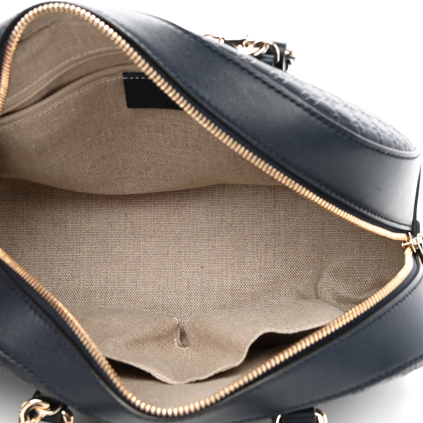 Microguccissima Medium Crossbody Bag Blue