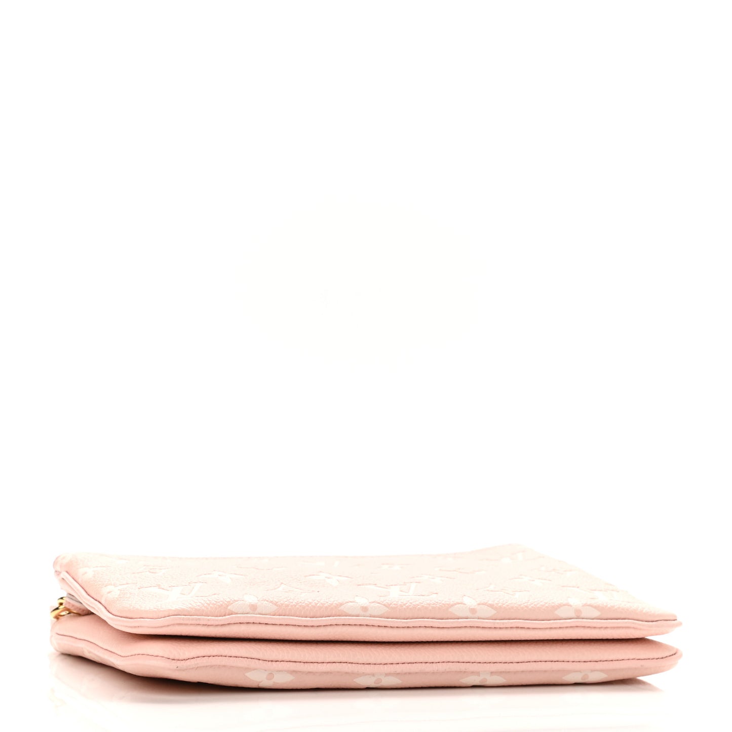 Empreinte Monogram Double Zip Pochette Rose