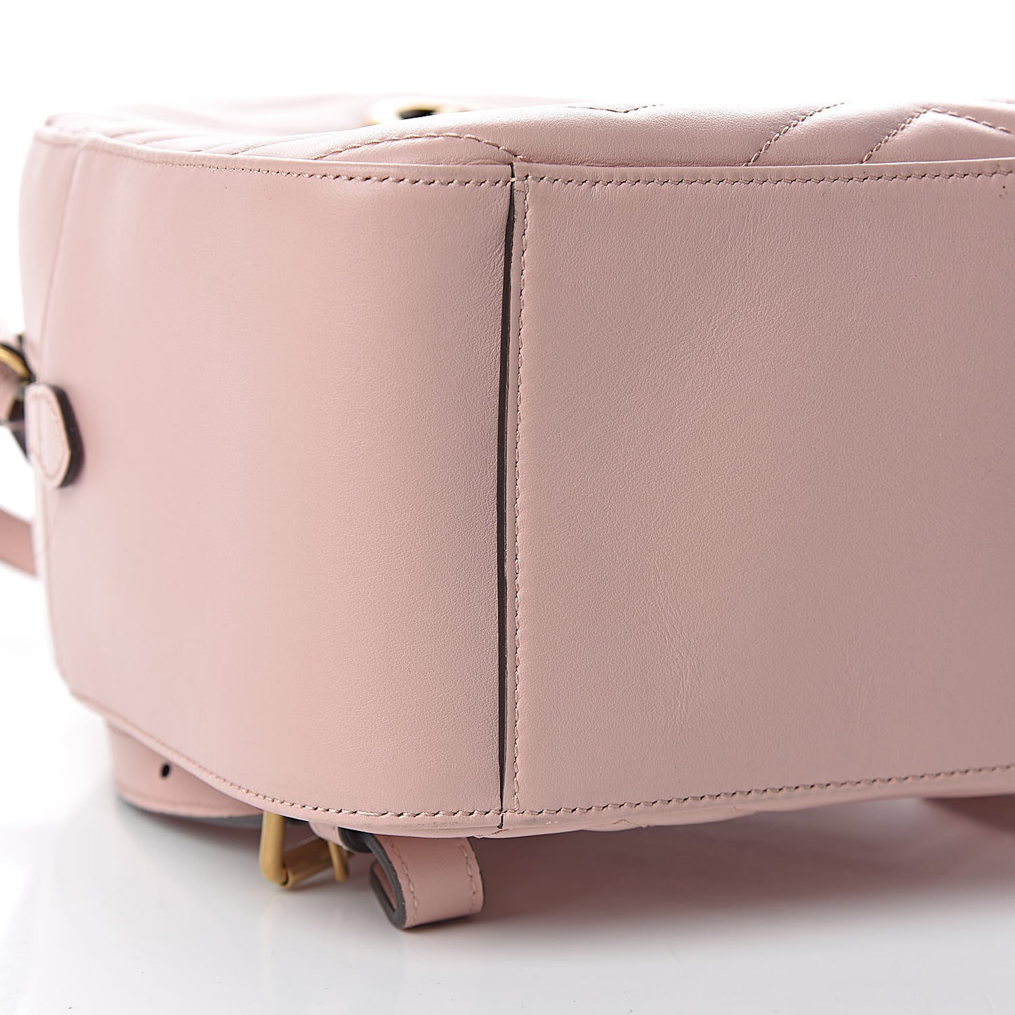Calfskin Matelasse GG Marmont Dome Backpack Perfect Pink