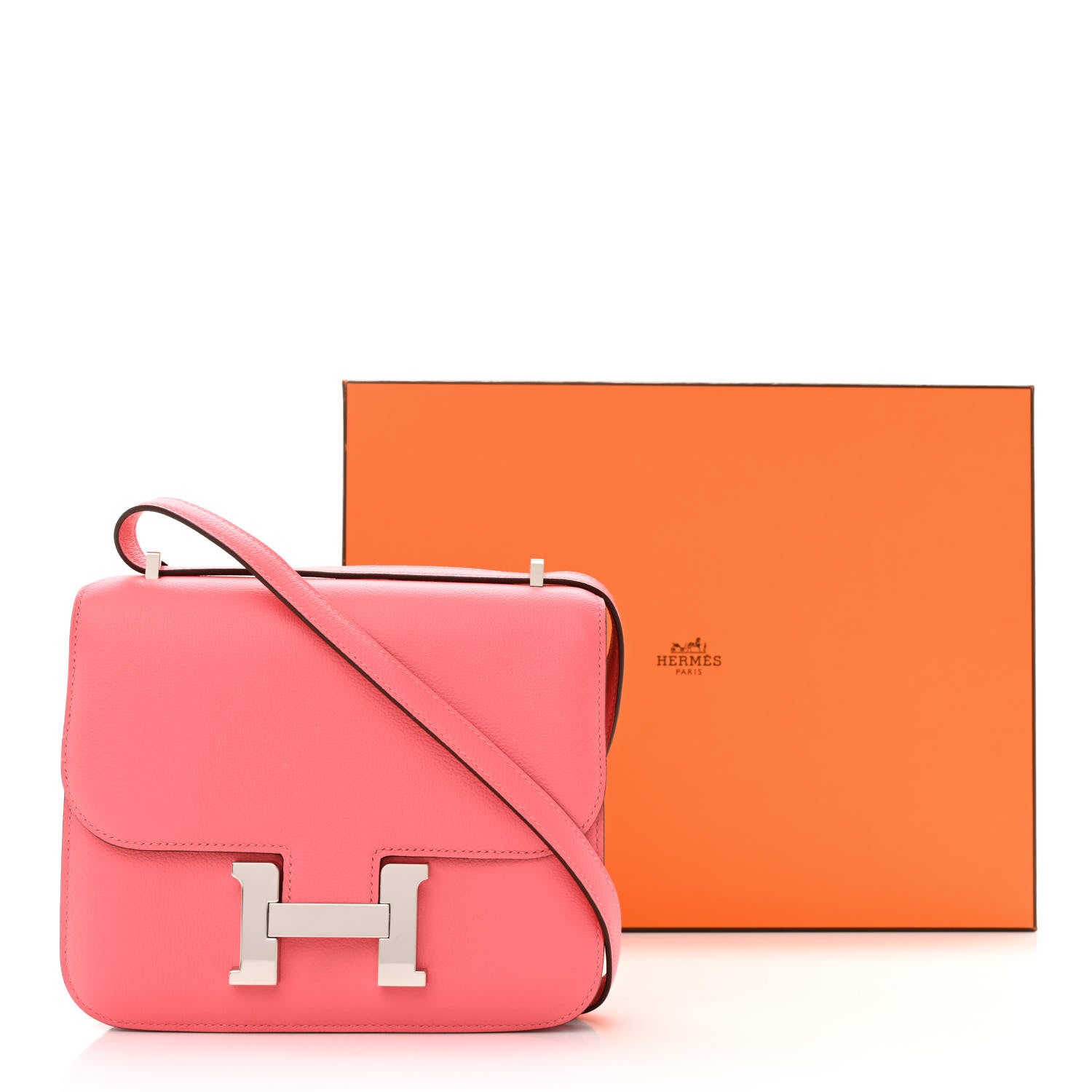 Hermes Evercolor Verso Constance 18 Rose Azalee Prune 11 of 11