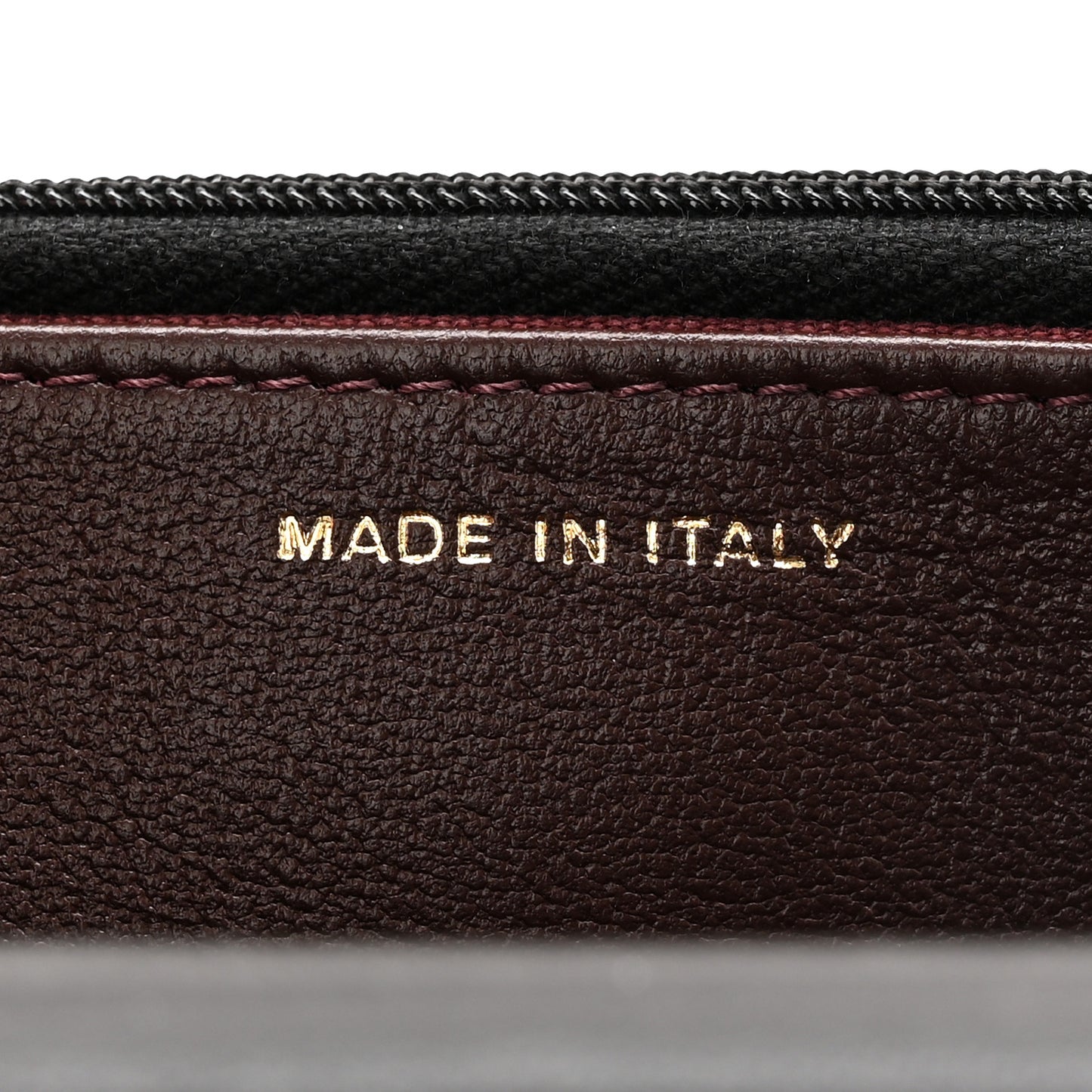 Lambskin Quilted Wallet On Chain WOC Black