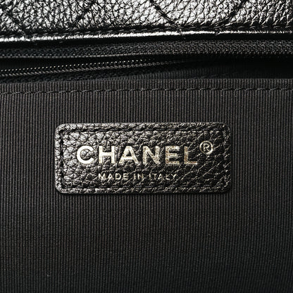 Chanel Caviar Quilted XXL Travel Flap Bag Black 6 of 12