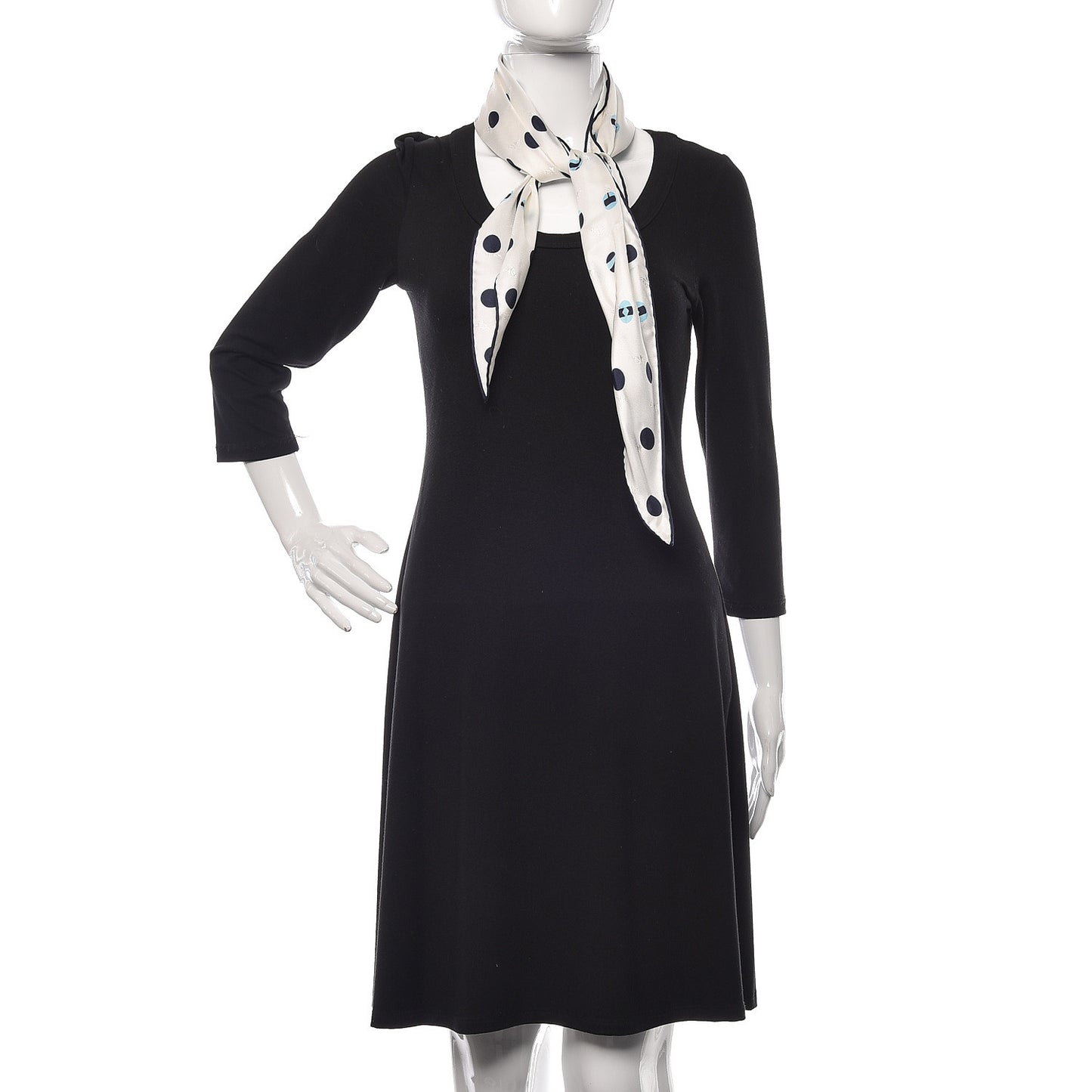 Silk Alphapois Losange Medium Scarf Blanc Marine Ciel
