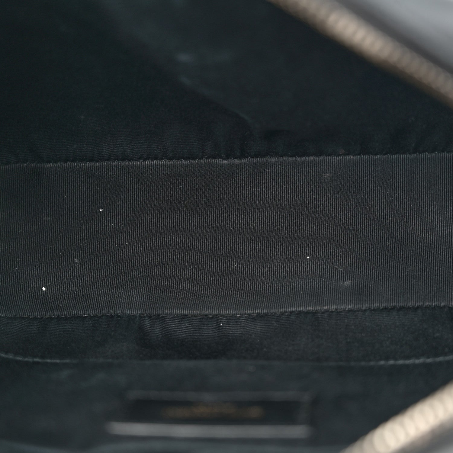 Saint Laurent Calfskin Matelasse Monogram Lou Camera Bag Black 5 of 14