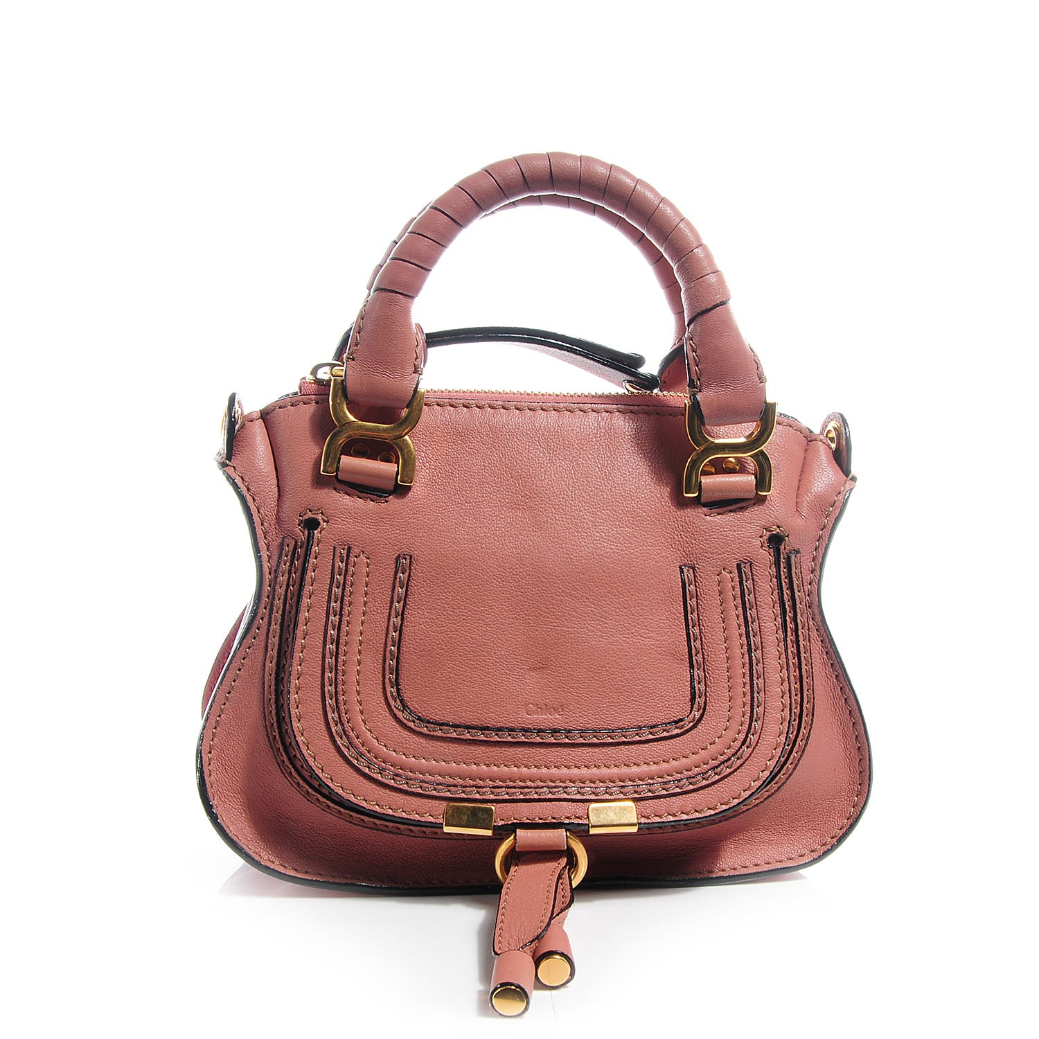 Chloe Calfskin Mini Marcie Satchel Waterlily 1 of 11