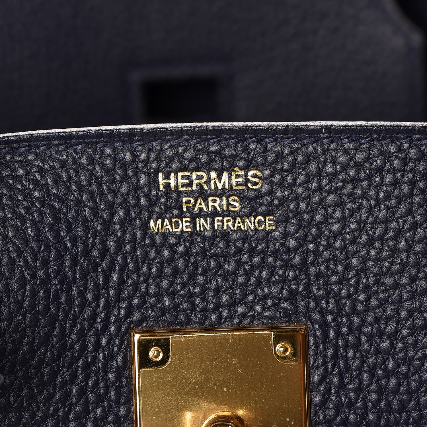 Hermes Togo Birkin 35 Bleu Nuit 18 of 32