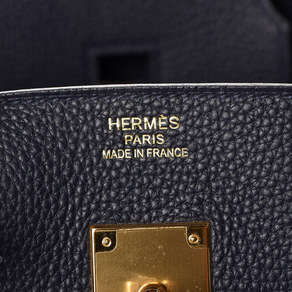 Hermes Togo Birkin 35 Bleu Nuit 18 of 32