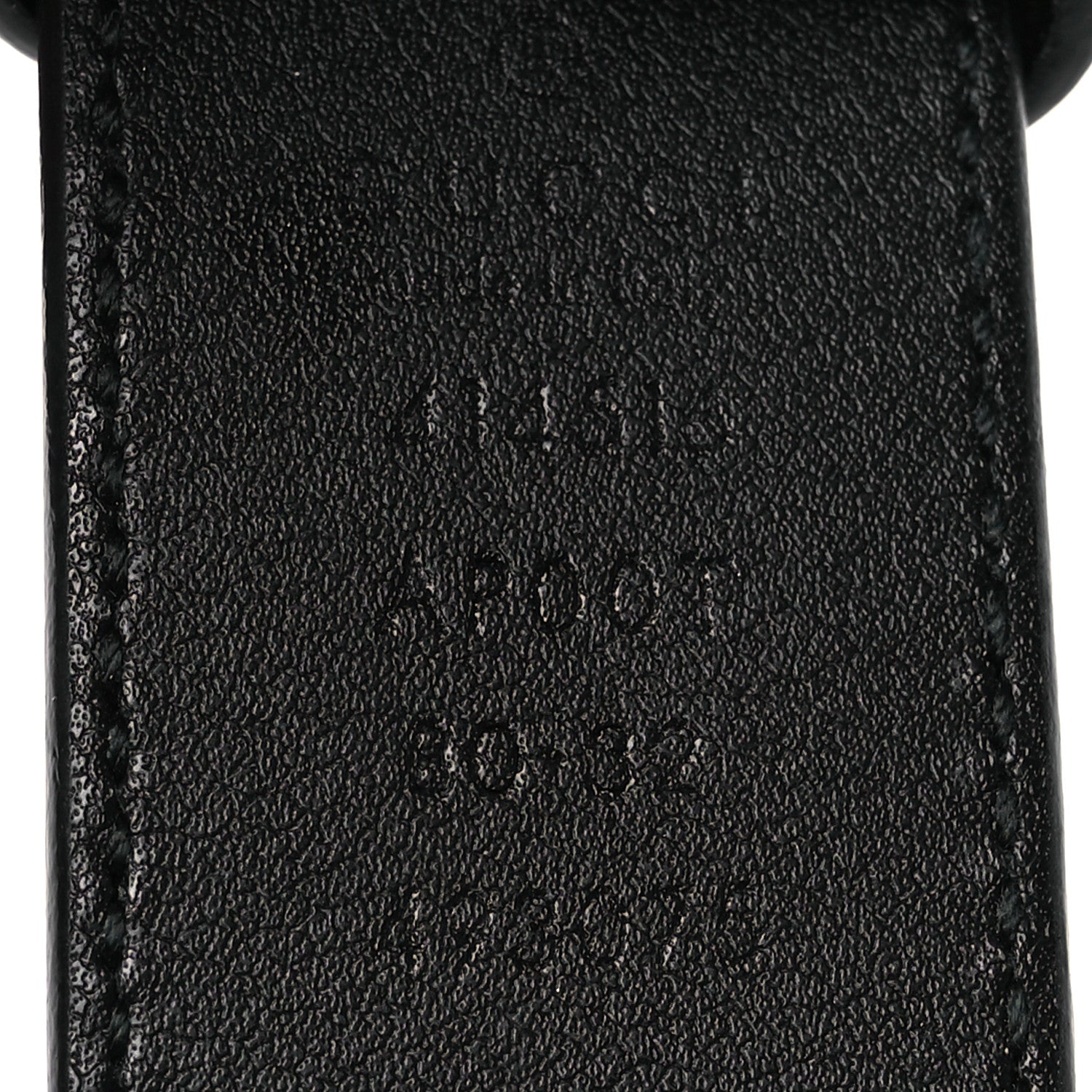 Gucci Moon Calfskin Double G 30mm Belt 80 32 Black 5 of 7