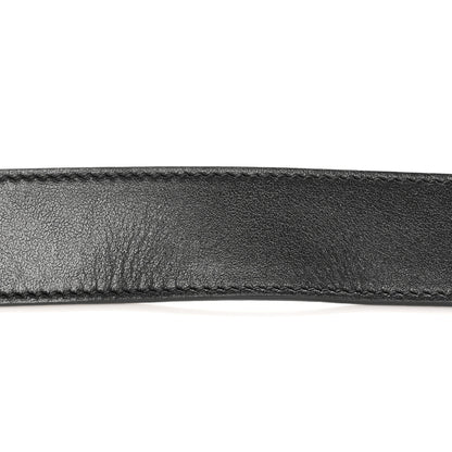 Gucci Plutone Calfskin Double G 30mm Belt 100 40 Black 6 of 11