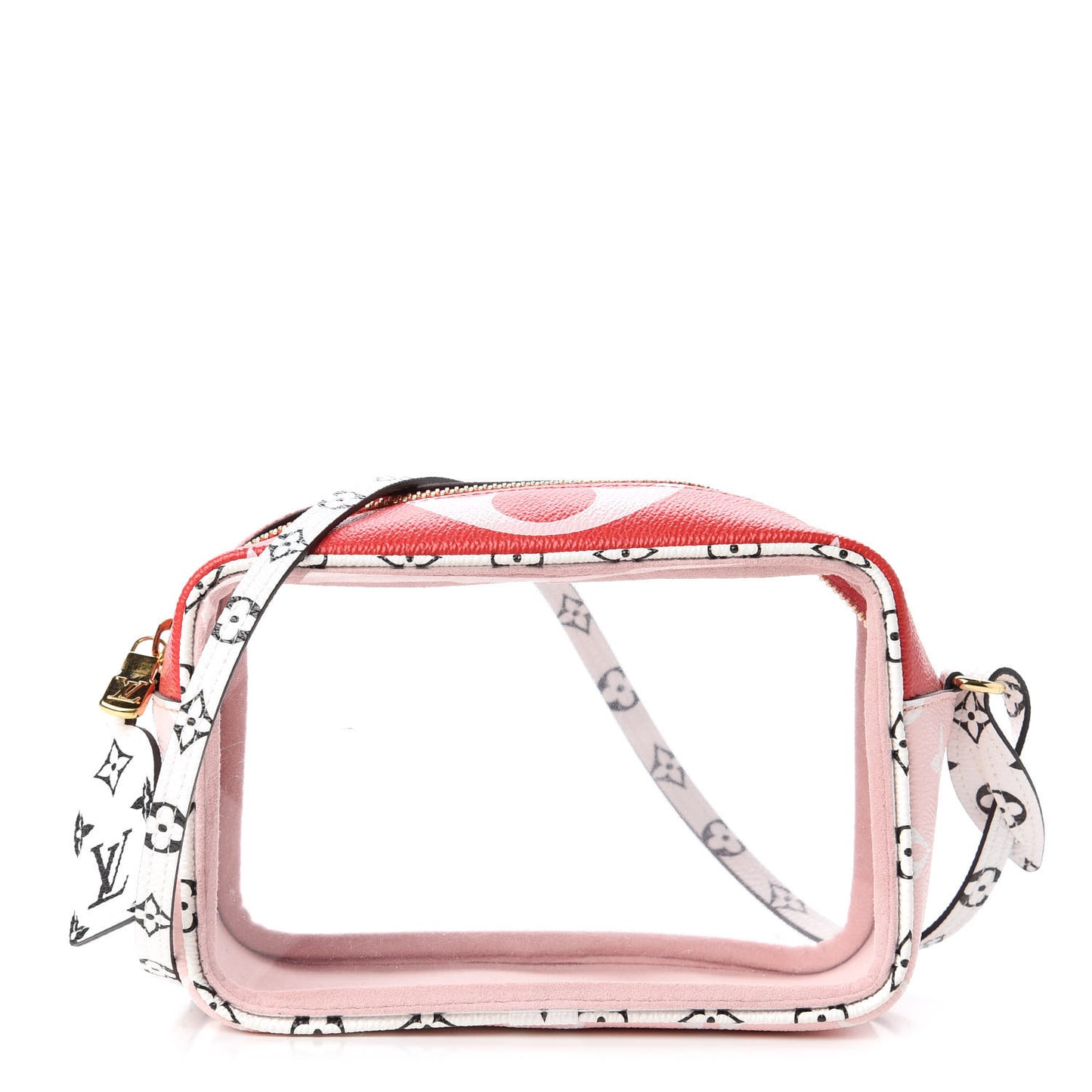 Monogram Giant Beach Pouch Rouge
