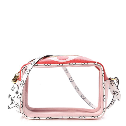 Louis Vuitton Monogram Giant Beach Pouch Rouge 1 of 11