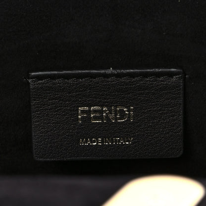 Fendi Velvet Karung Small Fendi First Black 6 of 11