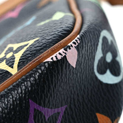 Louis Vuitton Monogram Multicolor Pochette Accessories Black 12 of 12