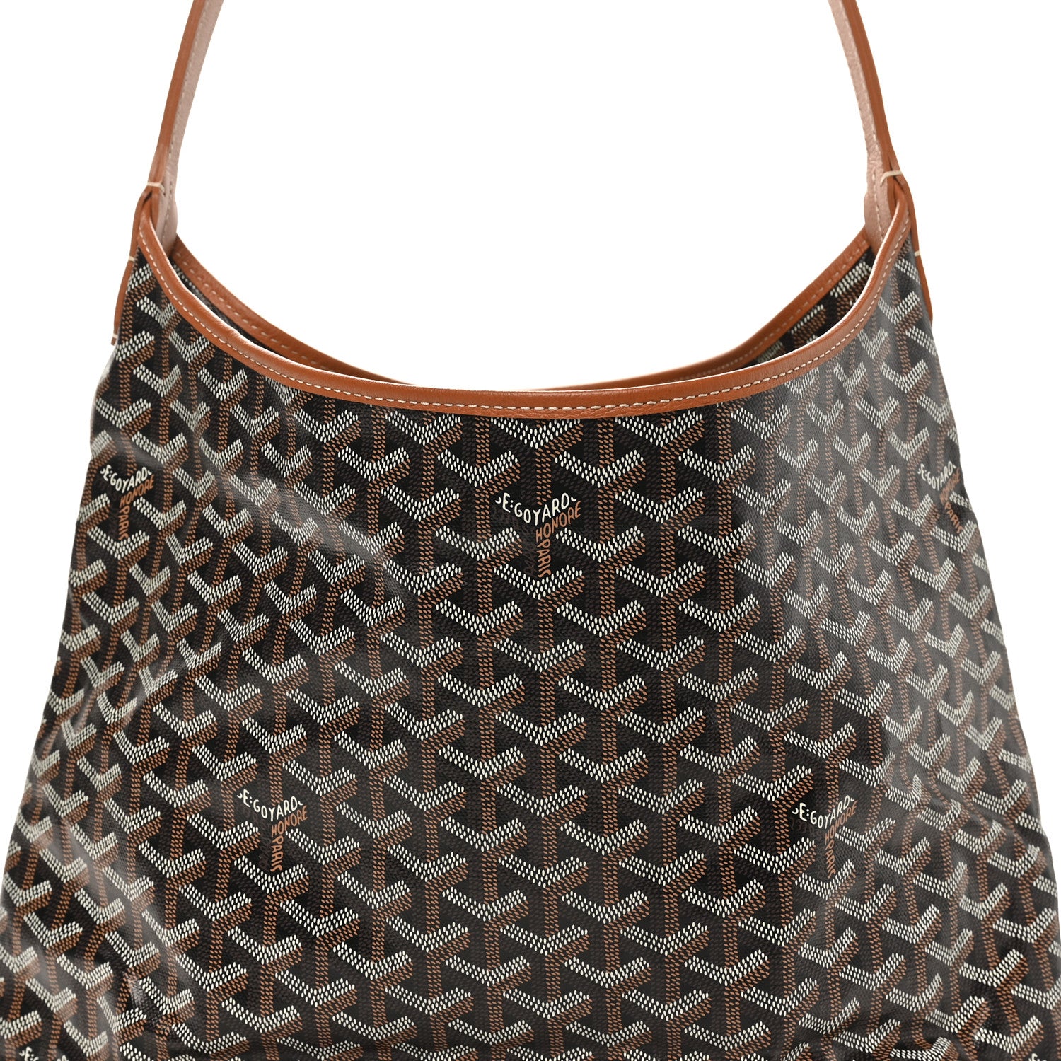 Goyard Goyardine Boheme Hobo Black Gold 9 of 11