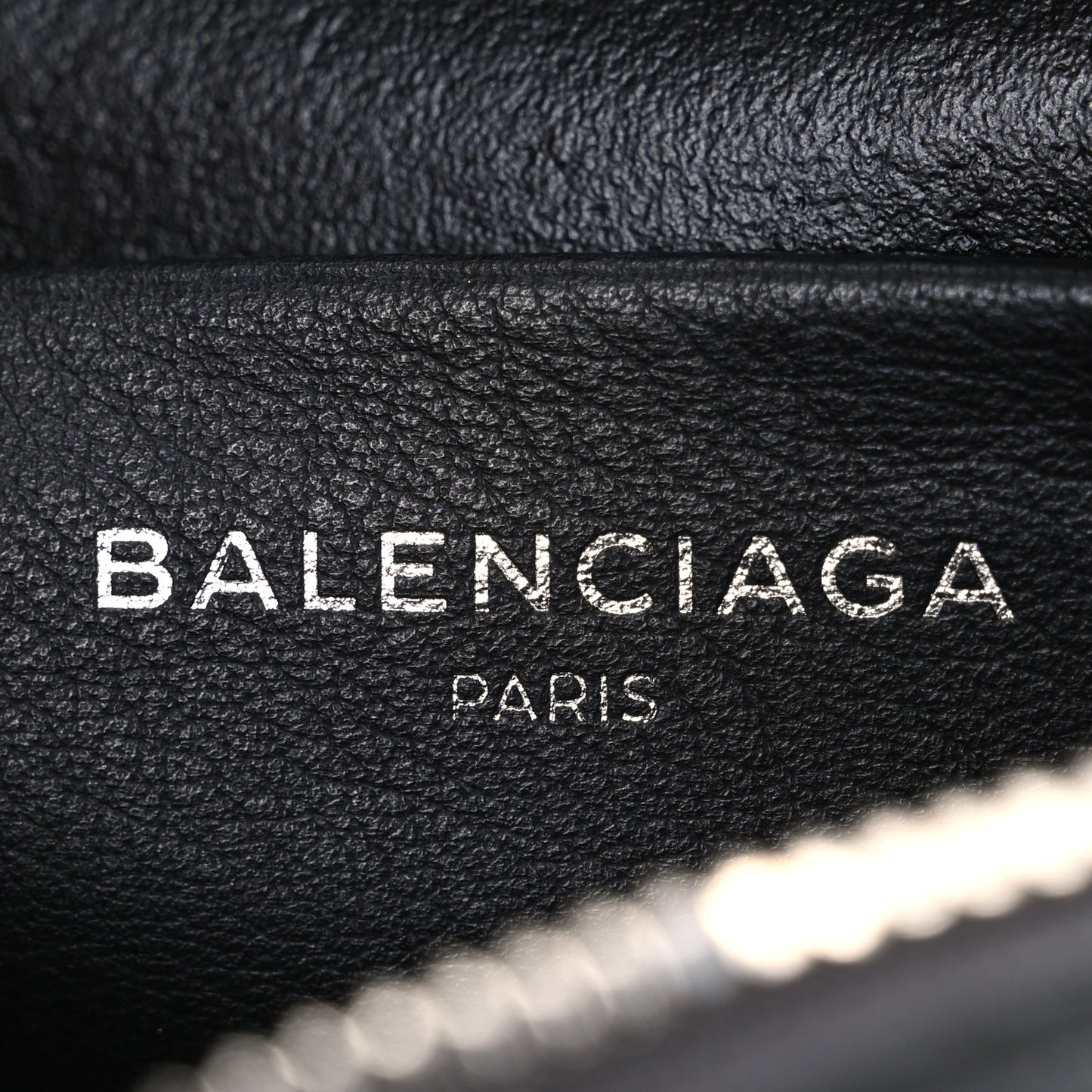 Calfskin Logo XS Everyday Camera Bag Gris Fossile
