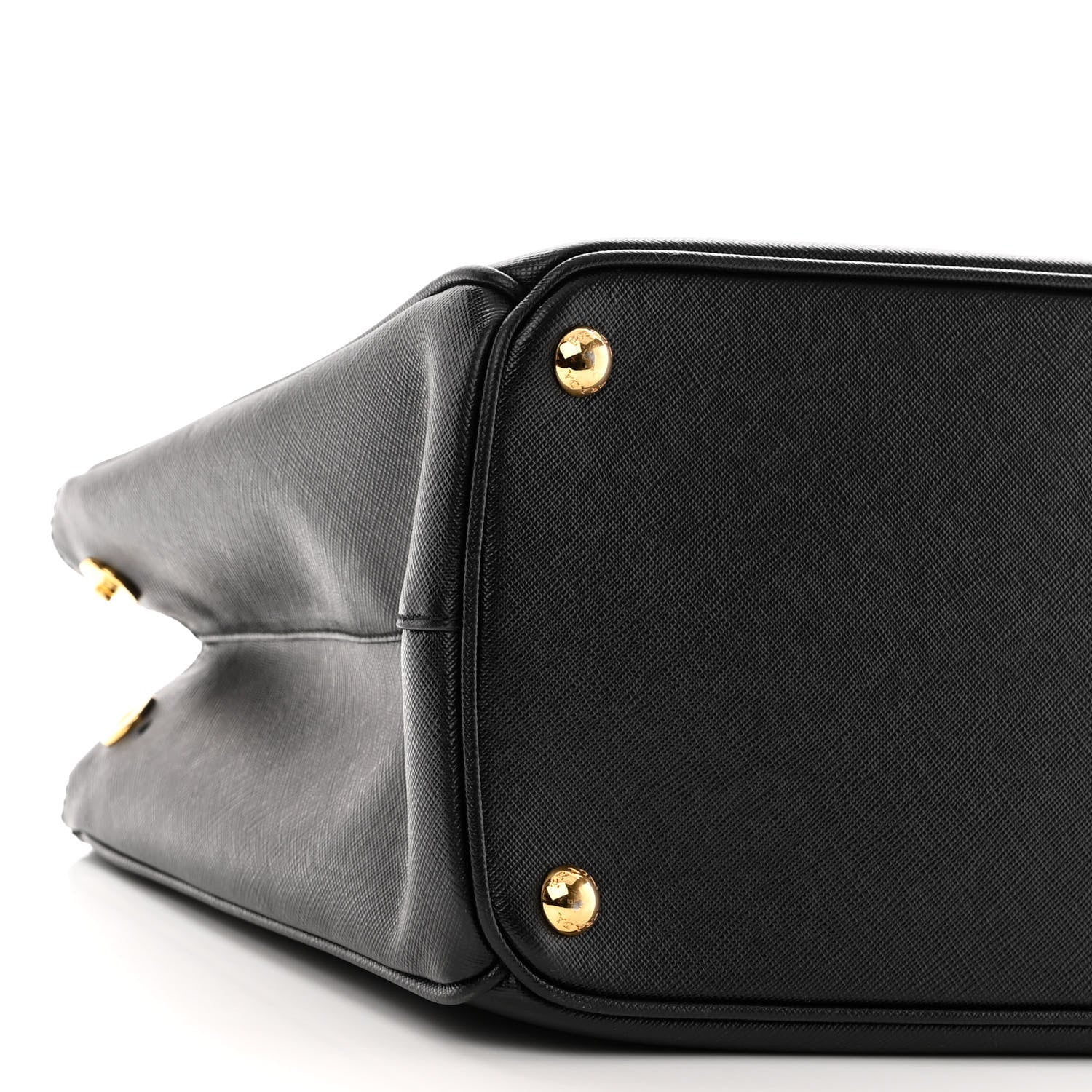 Prada Saffiano Medium Galleria Double Zip Tote Black 8 of 10