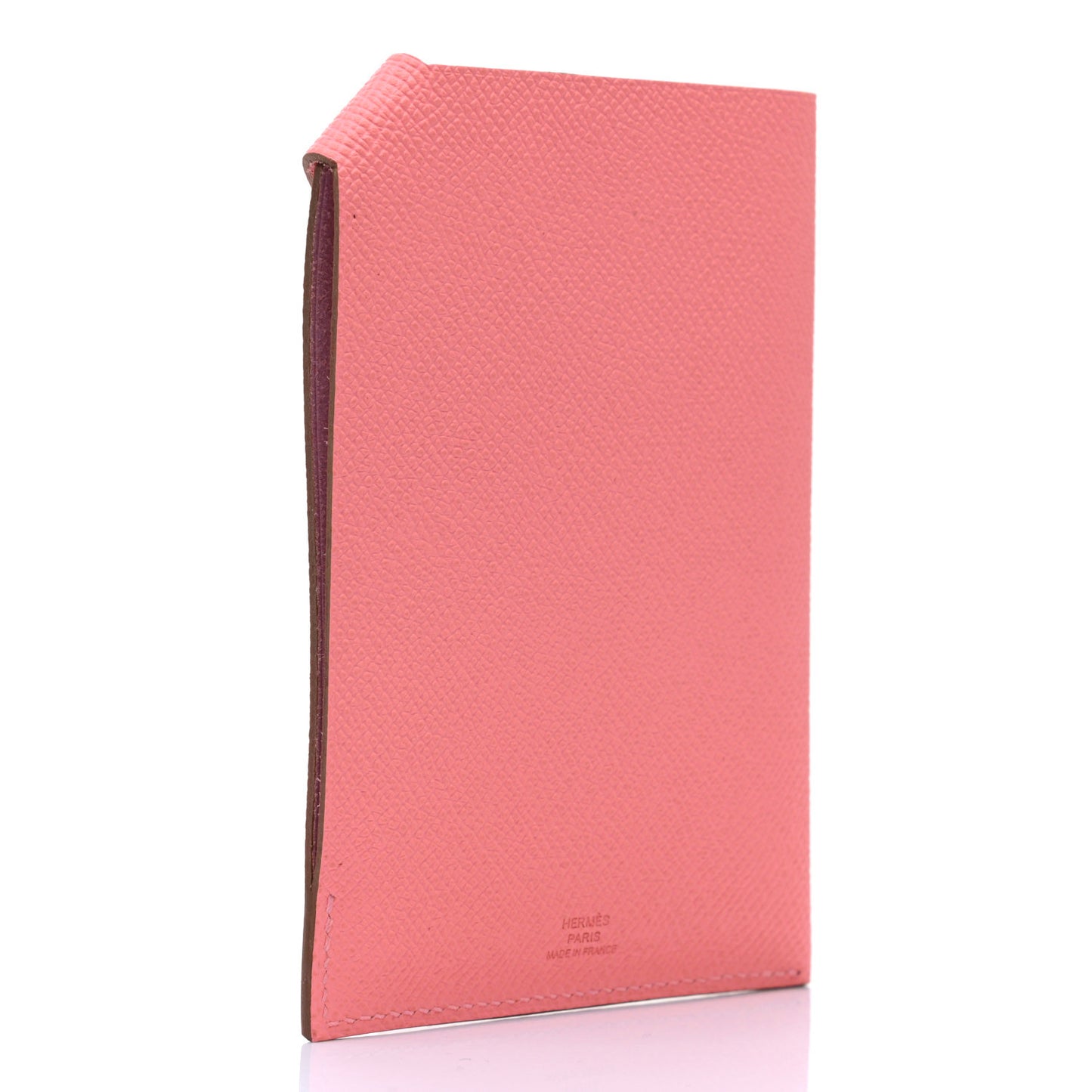 Epsom Tarmac Dot PM Passport Holder Rose Azalee