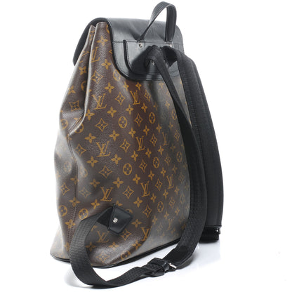 Louis Vuitton Monogram Macassar Palk Backpack 3 of 8