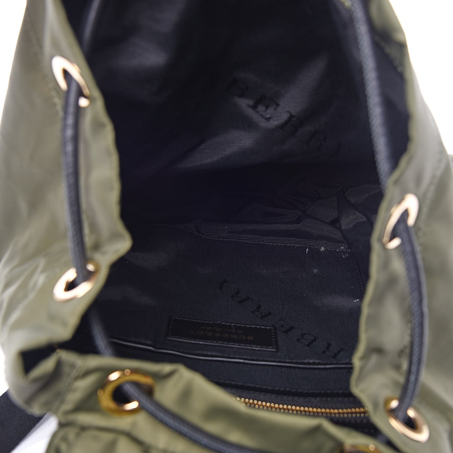 Nylon Medium Rucksack Backpack Green