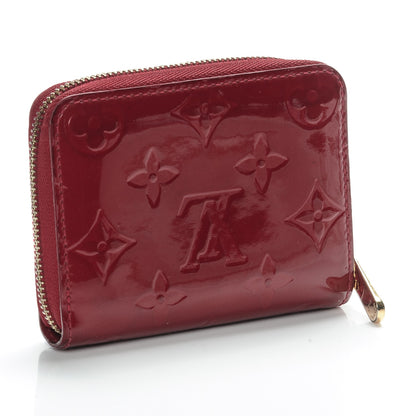 Louis Vuitton Vernis Zippy Coin Purse Magenta 3 of 11
