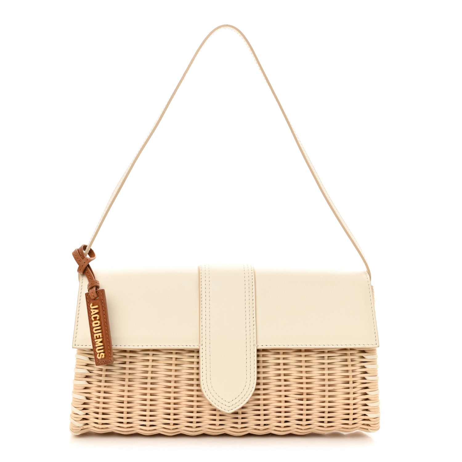 Jacquemus Wicker Le Bambino Long Ivory 1 of 13
