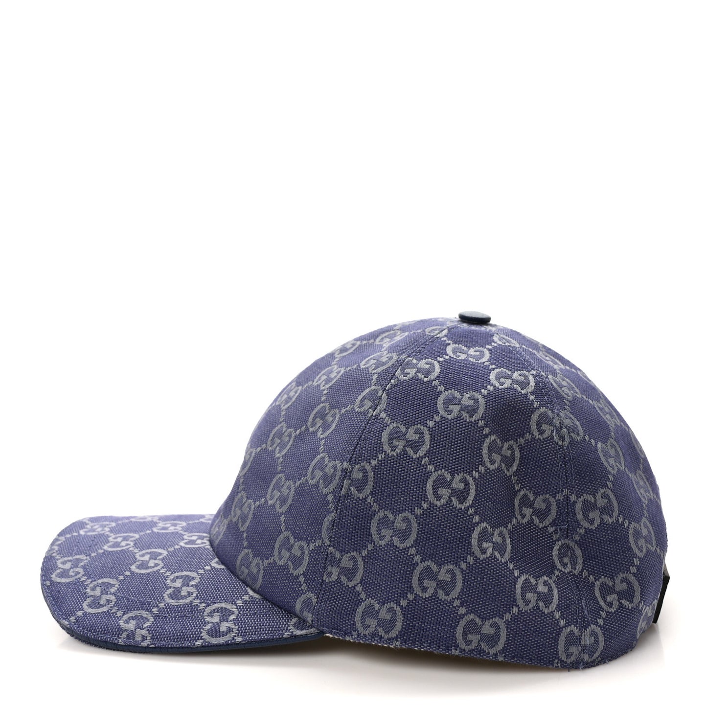 Monogram New GG Baseball Hat XL Blue Grey