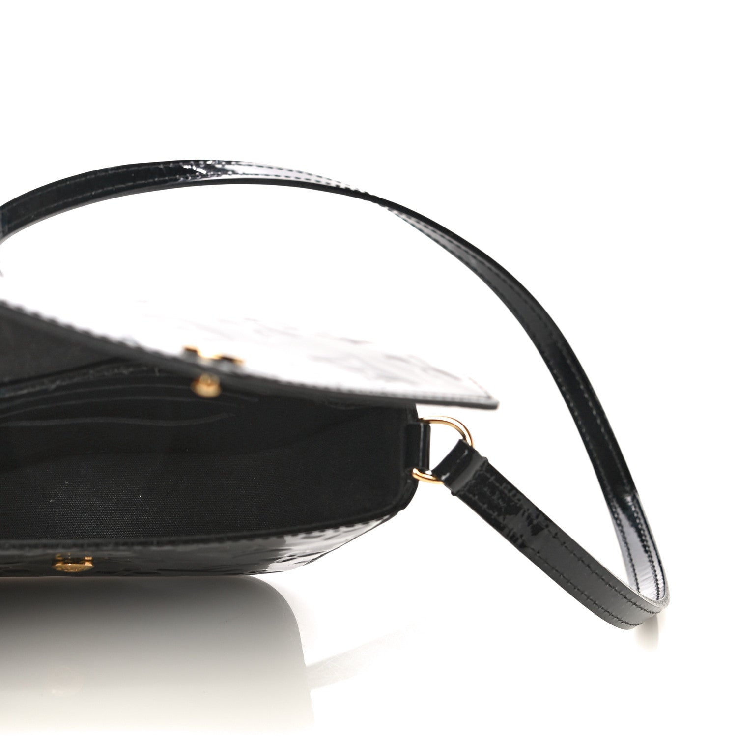 Louis Vuitton Vernis Mini Sac Lucie Black 5 of 9