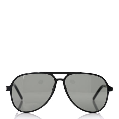 Saint Laurent Aviator Classic 11 Slim Sunglasses Black 2 of 10