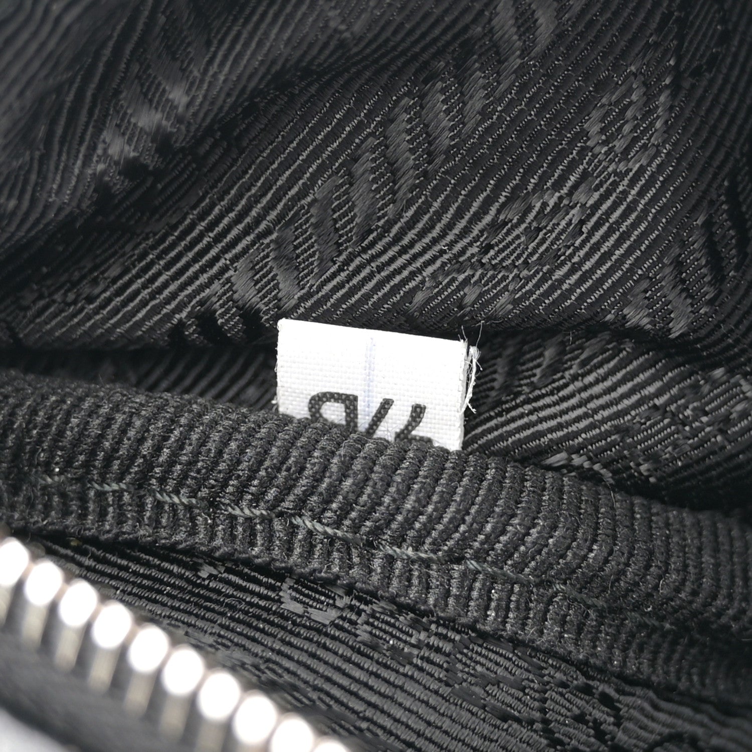 Prada Grace Lux Triangle Shoulder Bag Black 7 of 10