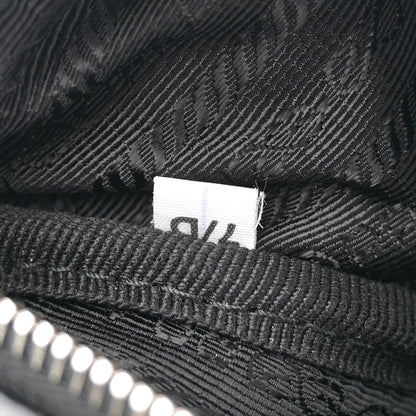 Prada Grace Lux Triangle Shoulder Bag Black 7 of 10