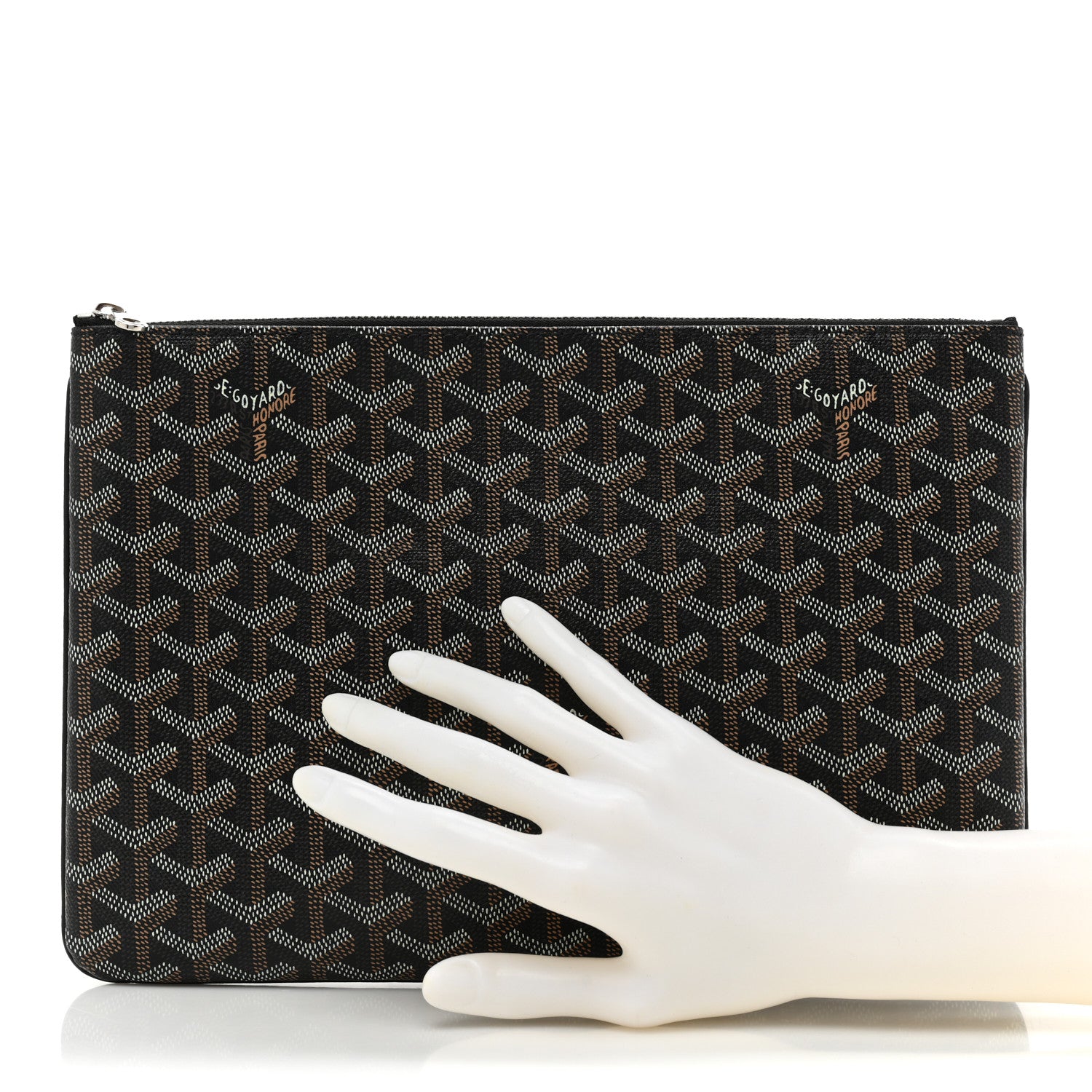 Goyard Goyardine Senat MM Pocket Black 2 of 9