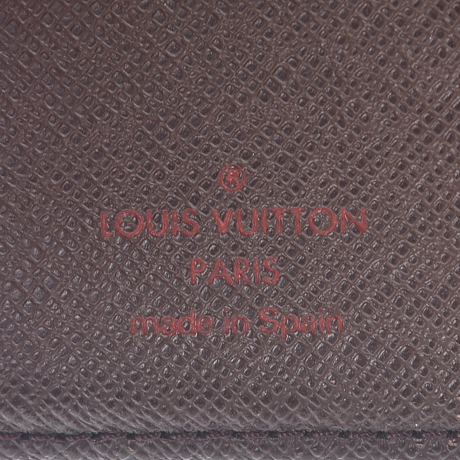 Louis Vuitton Damier Ebene Small Ring Agenda Cover 7 of 17