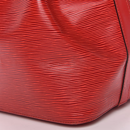Louis Vuitton Epi Petit Noe Castillan Red 17 of 25